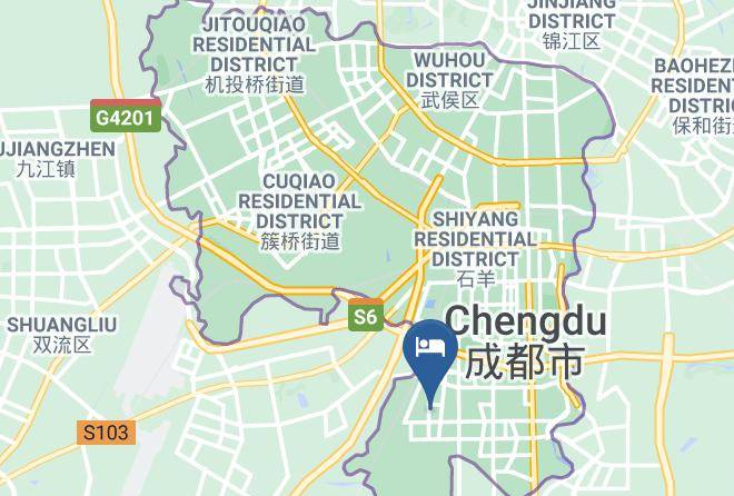 Chengdu - Chengdu Heaton Hotel Maps