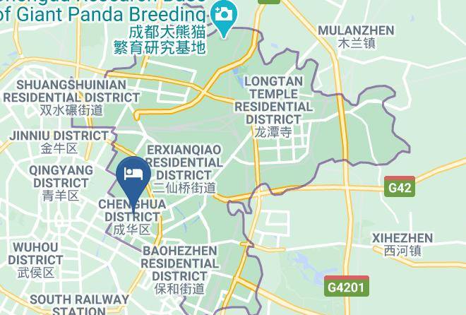 Chengdu - Chengdu Hui Jun Hotel Maps
