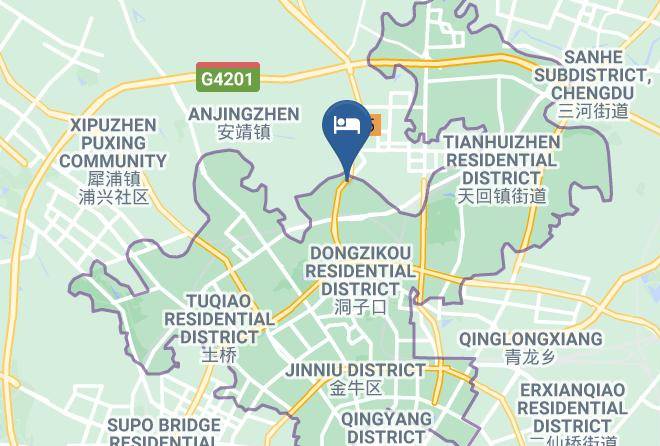 Chengdu Huifeng Hotel Map