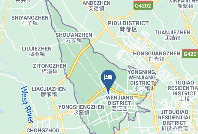 Chengdu - Chengdu Into A Hotel Maps