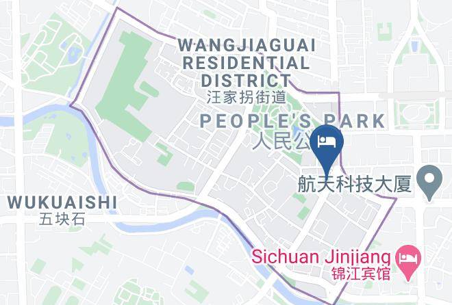 Chengdu - Chengdu Jaho Yuetmei Hotel Maps