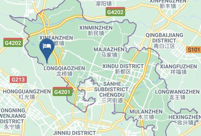 Chengdu - Chengdu Juxing Hotel Maps