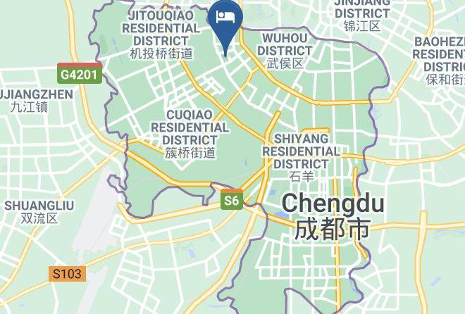 Chengdu - Chengdu Kimberley Hotel Maps