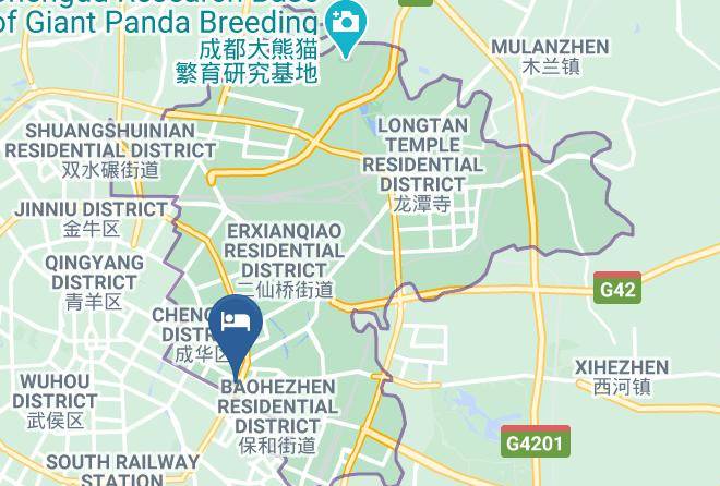Chengdu - Chengdu Mango Hotel Maps