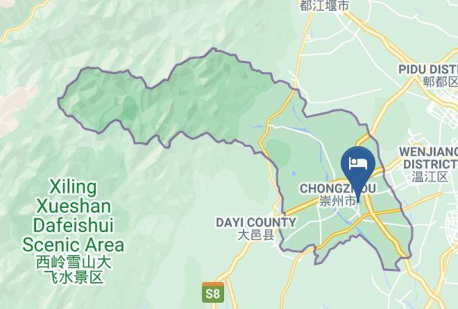 Chengdu - Chengdu Minglan Hotel Golden Chicken Shop Maps