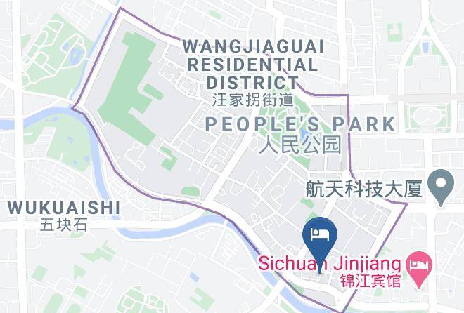 Chengdu - Chengdu Nanqiao Lijia Business Hotel Maps