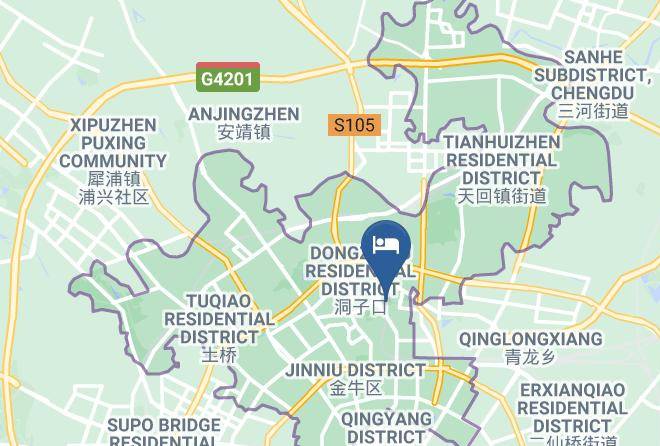 Chengdu - Chengdu North Star Hotel Maps