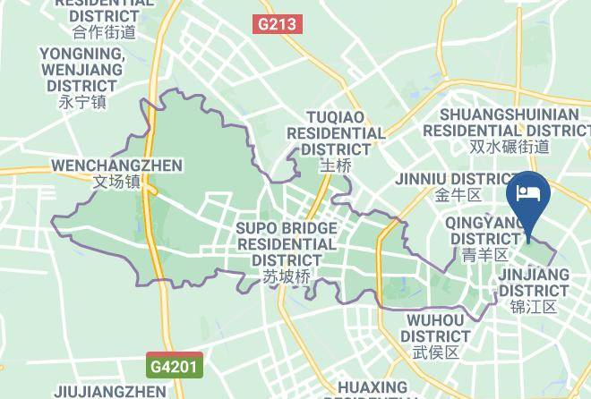 Chengdu - Chengdu Qiyuan Hotel Maps
