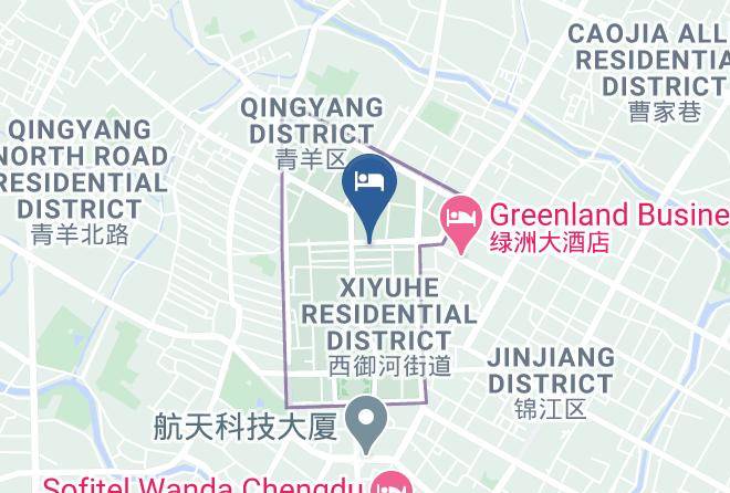 Chengdu - Chengdu Radiance Commerce Hotel Maps