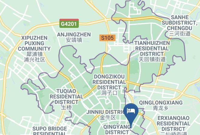Chengdu - Chengdu Rising Hotel Maps