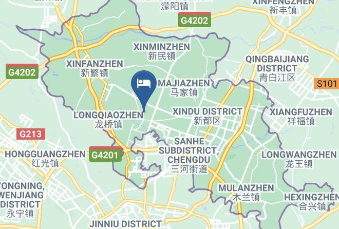 Chengdu - Chengdu Rongyuan Youpin Hotel Maps