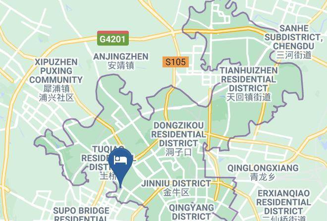 Chengdu - Chengdu Shangpin Hotel Yangxi Maps