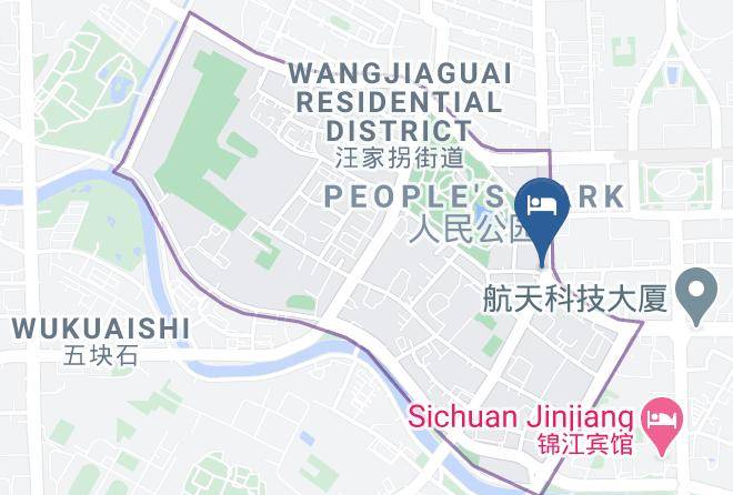 Chengdu - Chengdu Shanshui S Hotel Maps