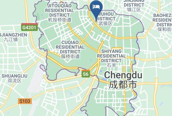 Chengdu - Chengdu Tianyi Grand Garden Hotel Maps