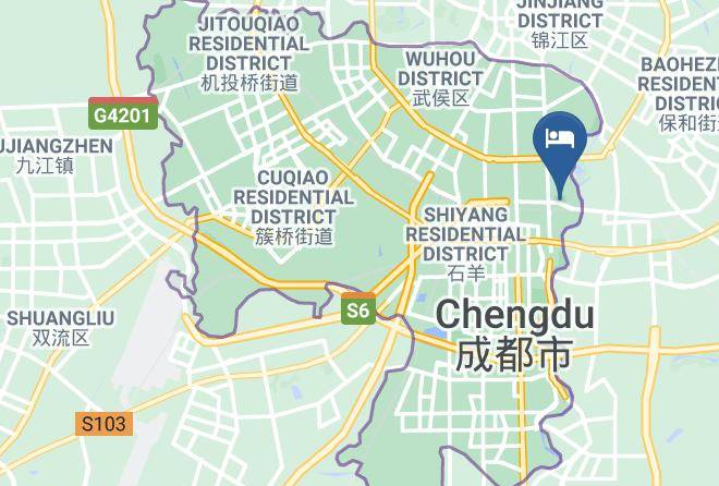 Chengdu - Chengdu Totem Impression Hotel Maps