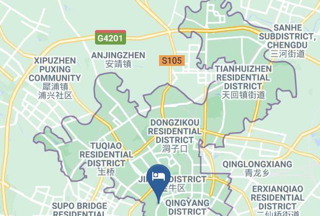 Chengdu - Chengdu Volume Shutang Impression Hotel Maps