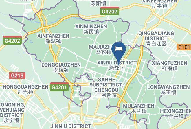 Chengdu - Chengdu Xiangcheng Hotel Maps