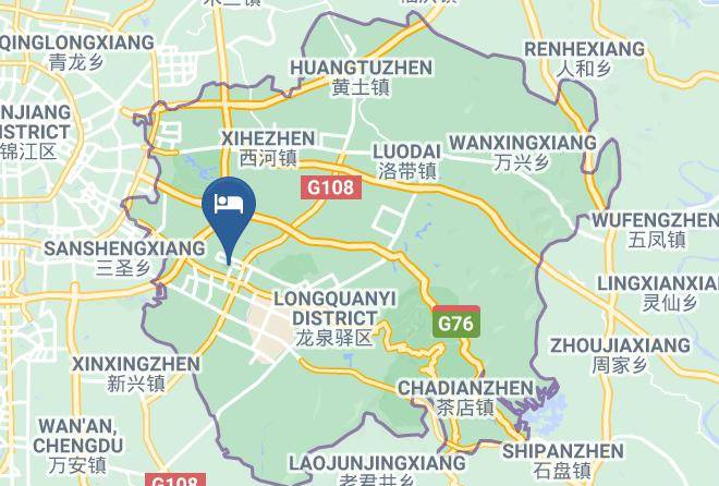 Chengdu - Chengdu Xingfeng Theme Hotel Maps