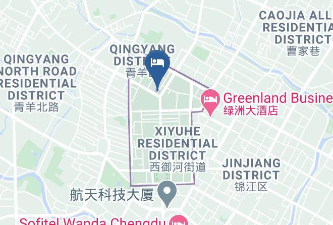 Chengdu - Chengdu Xinglongyang Maruika Hotel Maps