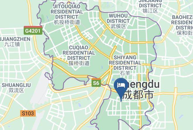 Chengdu - Chengdu Yajue Hotel Maps
