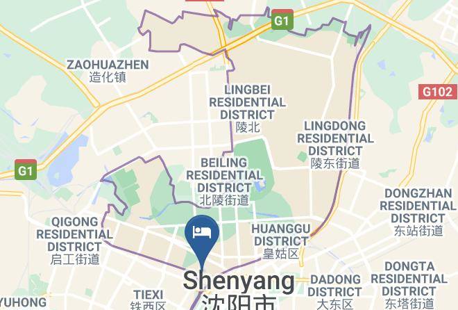 Shenyang - Chenghui Hotel Shenyang Maps