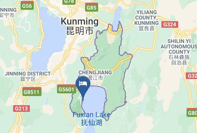 Chengjiang Huguang Hotel Map