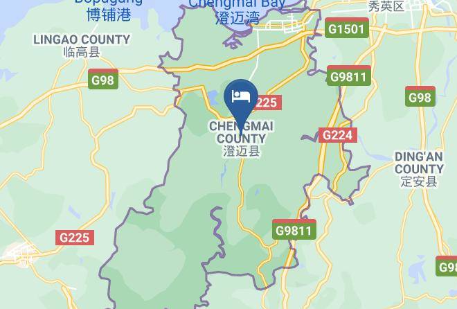 Chengmai County - Chengmai Time Yinlusheng Hotel Maps
