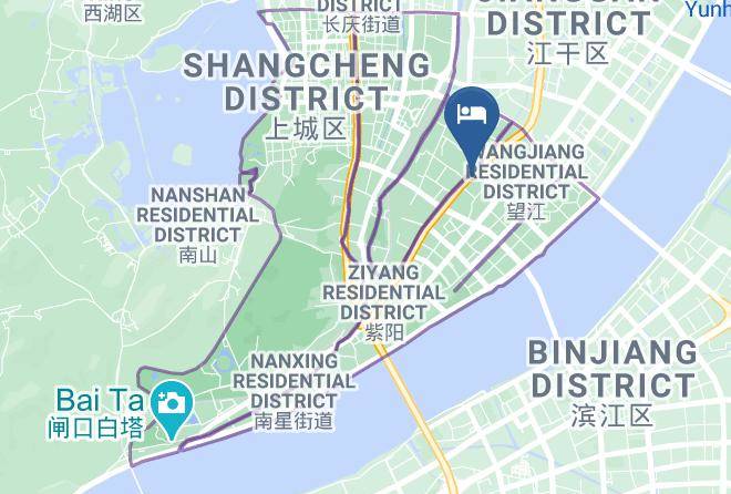 Hangzhou - Chengnan Hotel Maps