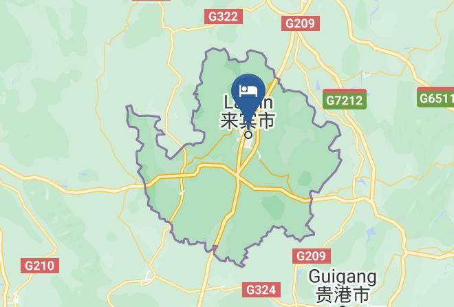 Laibin - Chengshi Daren Garden Hotel Maps