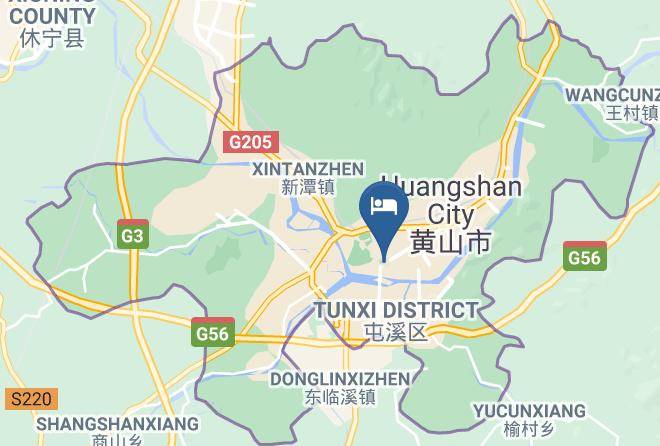Huangshan - Chengshibianjie Hotel Maps