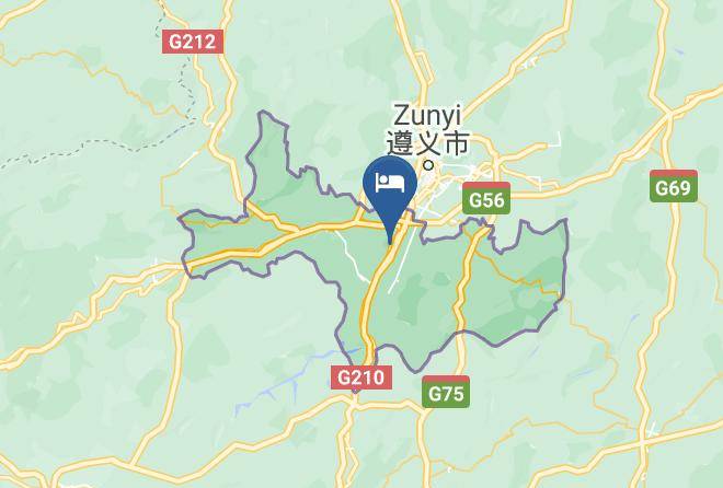 Zunyi - Chengtou Gangwan Hotel Maps