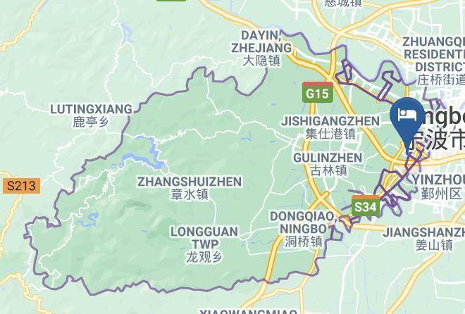 Ningbo - Chenguang Garden Hotel Maps