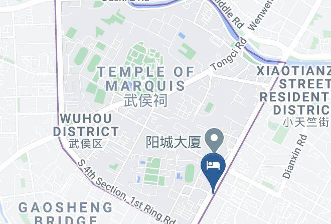 Chengdu - Chengyouyuan Hotel Maps