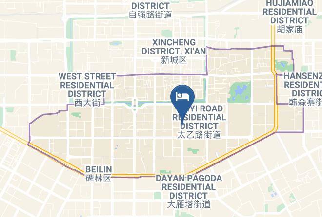 Xi An - Chengzhi Hotel Maps