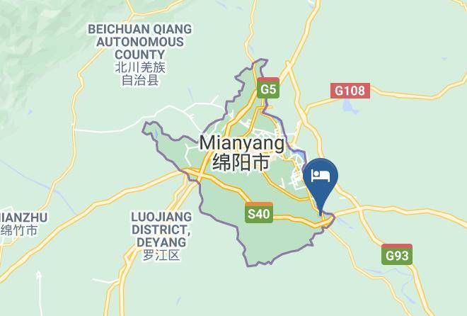 Mianyang - Chenxi Forest Resort Maps