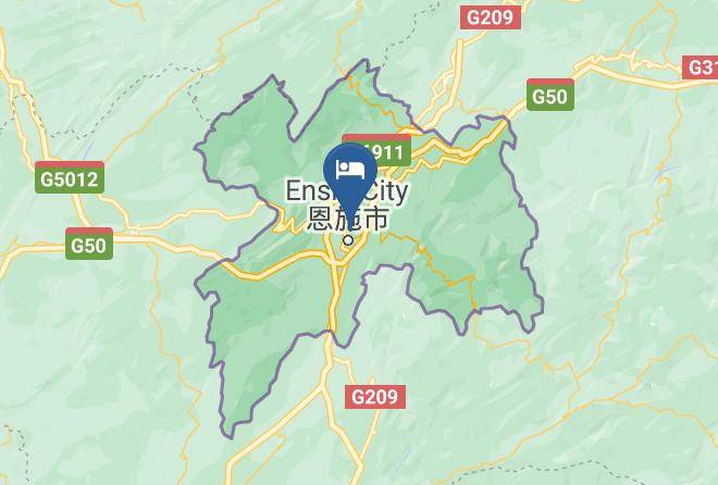 Enshi Aut Prefecture - Chenxi Holiday Hotel Maps