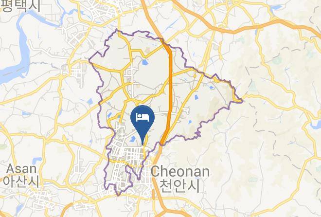 Cheonan Vue Hotel Map