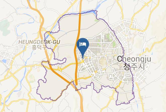 Cheongju Mini Hotel Map