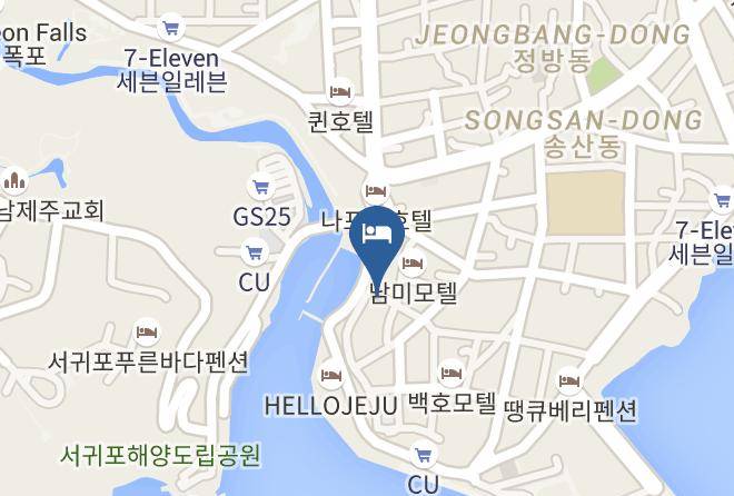 Seogwiposi - Cheonjiyeon Crystal Hotel Maps
