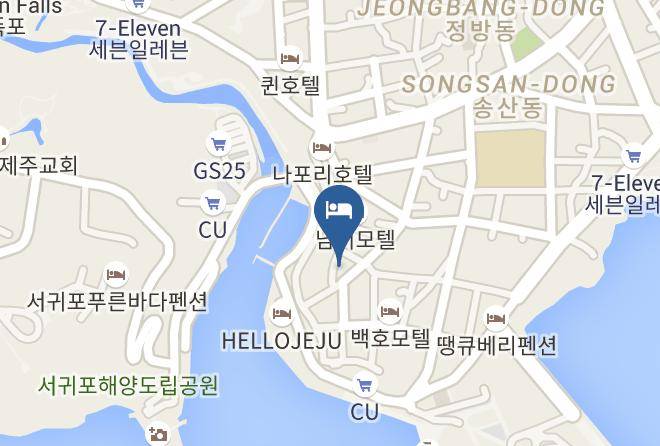 Seogwiposi - Cheonjiyeon Hotel Maps