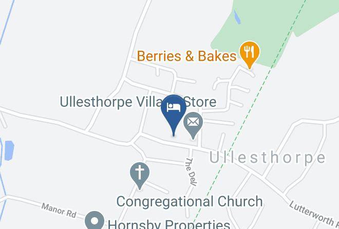 Leicestershire - Chequers Country Lutterworth Maps