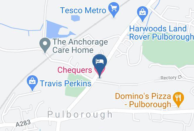 West Sussex - Chequers Hotel Maps