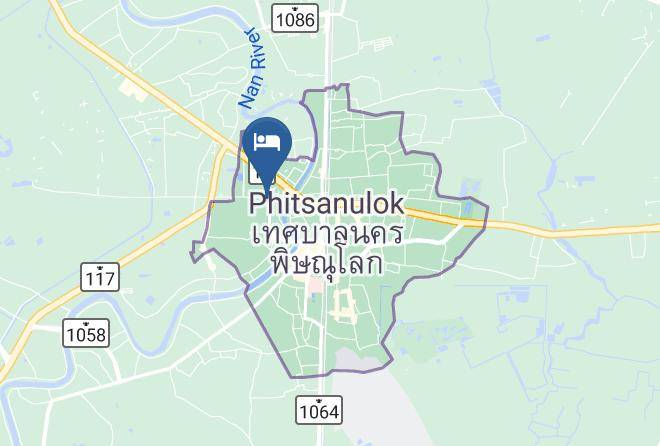 Amphoe Mueang Phitsanulok - Cher Lock Hotel Maps