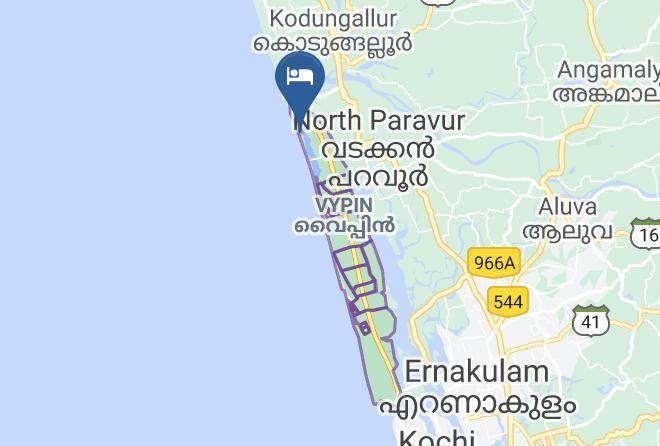 Kochi - Cherai Beach Palace Maps
