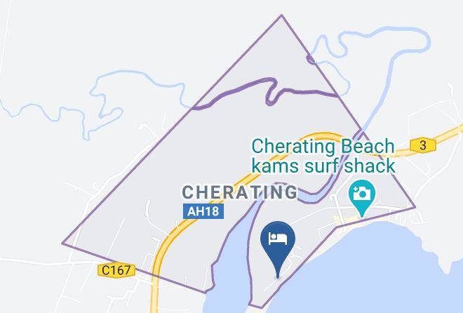 Kuantan District - Cherating Bayview Resort Maps