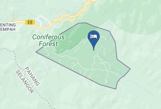 Cherengin Hills Convention & Spa Resort Bentong Map