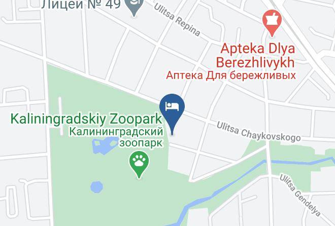 Kaliningrad - Cherepakha Gostinitsa Maps