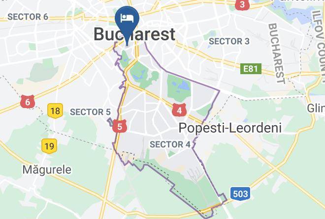 Bucharest - Cherie Hotel Boutique & Restaurant Maps