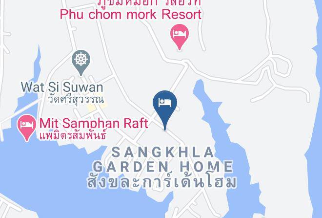 Cherko Sheko Homestay Map - Kanchanaburi - Amphoe Sangkhla Buri