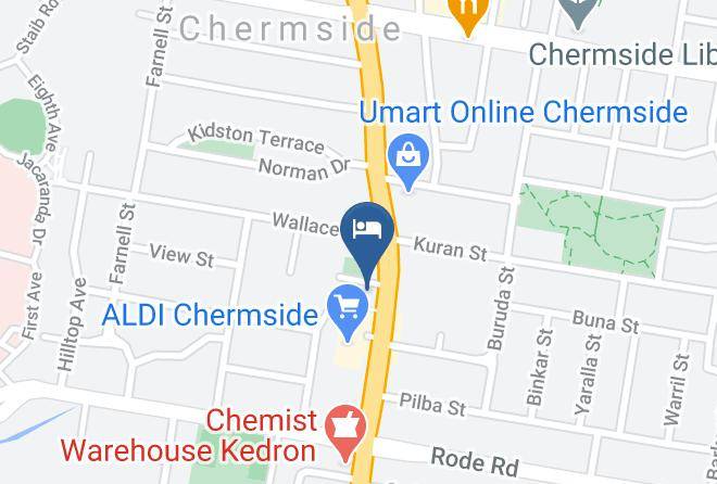 Brisbane - Chermside Motor Inn Maps